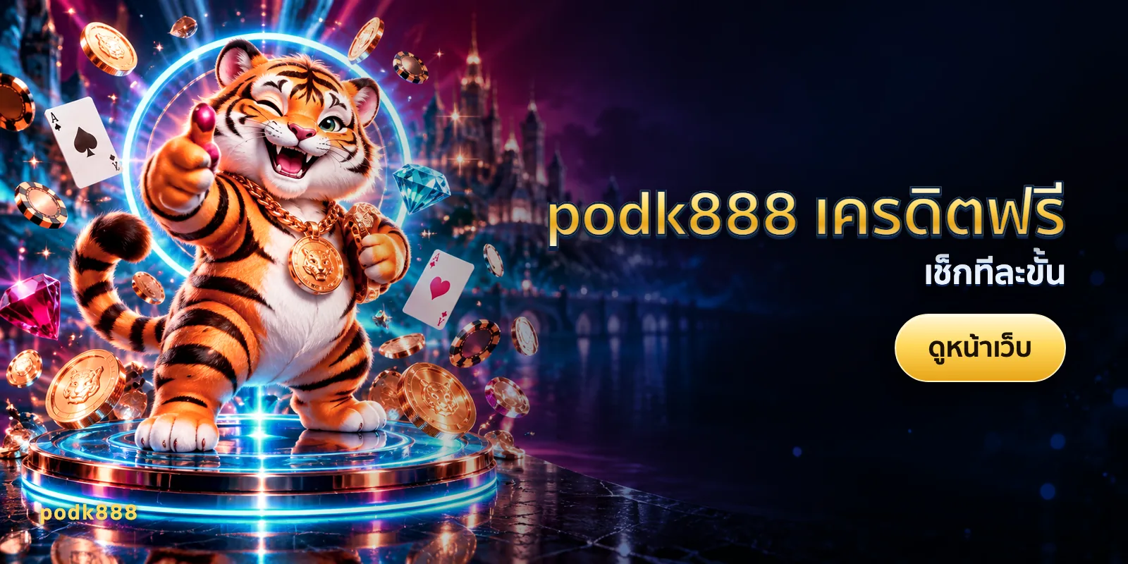ภาพประกอบบทความ podk888 เครดิตฟรี — เช็กทีละขั้น